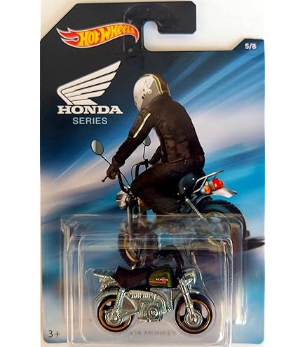 Amazon.com: Hot Wheels Motorcycle Club Honda Monkey Z50 5/5