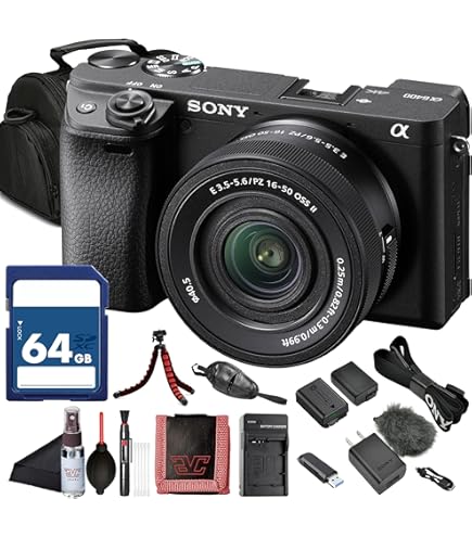 Amazon.com : Sony a6400 Mirrorless Camera with 18-135mm Lens with