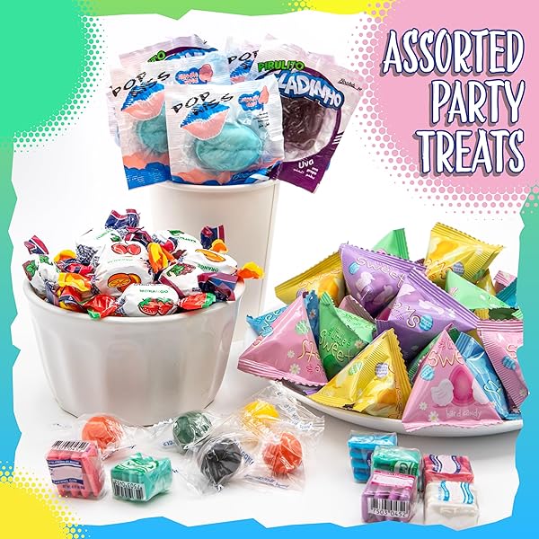 EASTER CANDY MIX | 2-POUND BAG | EASTER EGGS FILLERS | LOLLIPOPS, CHEWING GUM, HARD CANDY, DUCKS, CHICKS AND BUNNIES FOR BUFFETS & GIFT BASKETS | ASSORTED CANDY VARIETY PACK