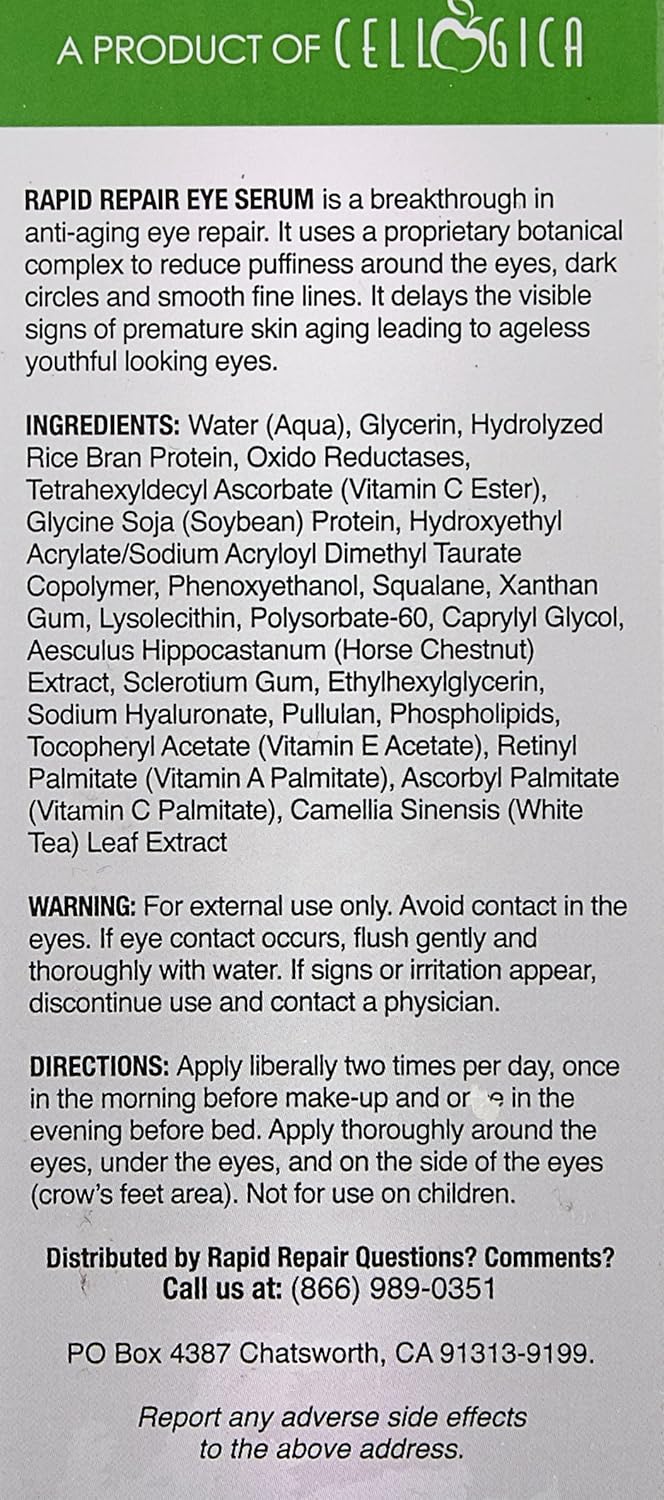 rapid repair eye serum