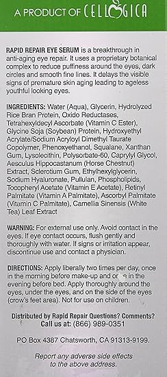 rapid repair eye serum