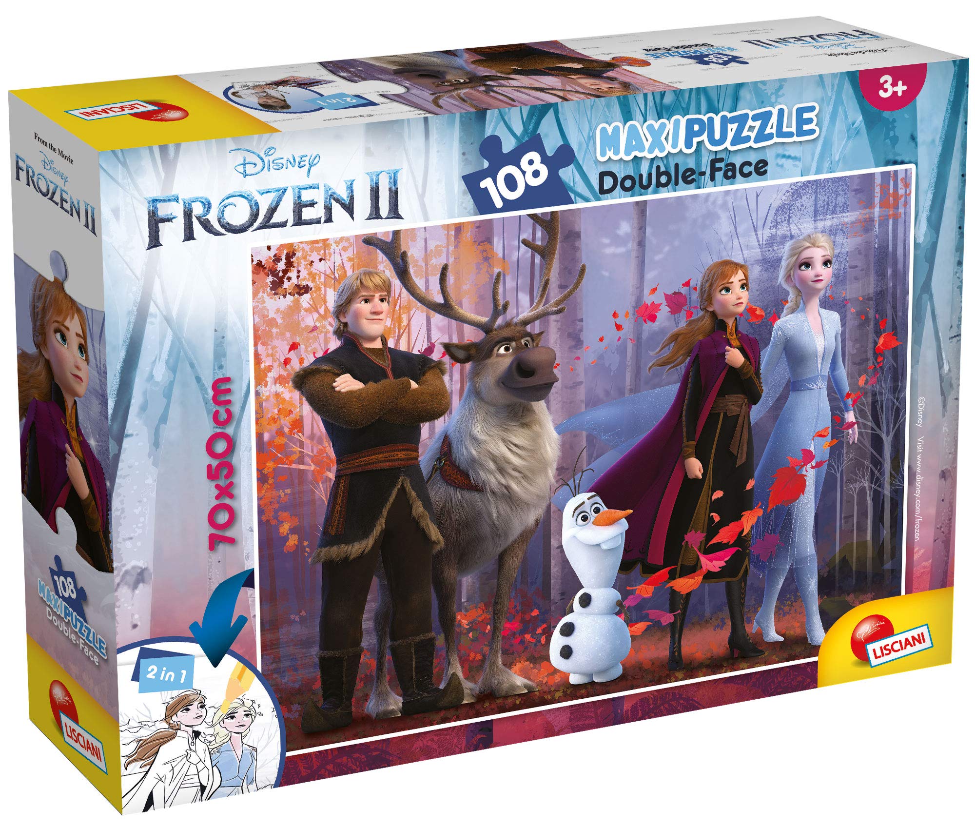 Puzzle DF Supermaxi 108 Frozen 2