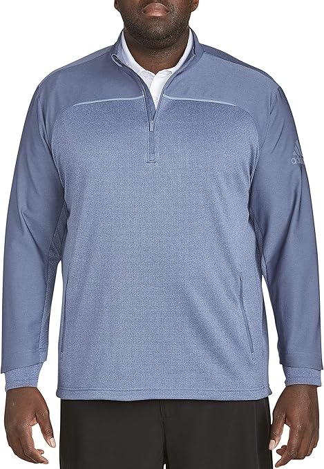 Amazon.com: Adidas Big and Tall Go-To 1/4-Zip Pullover: Clothing