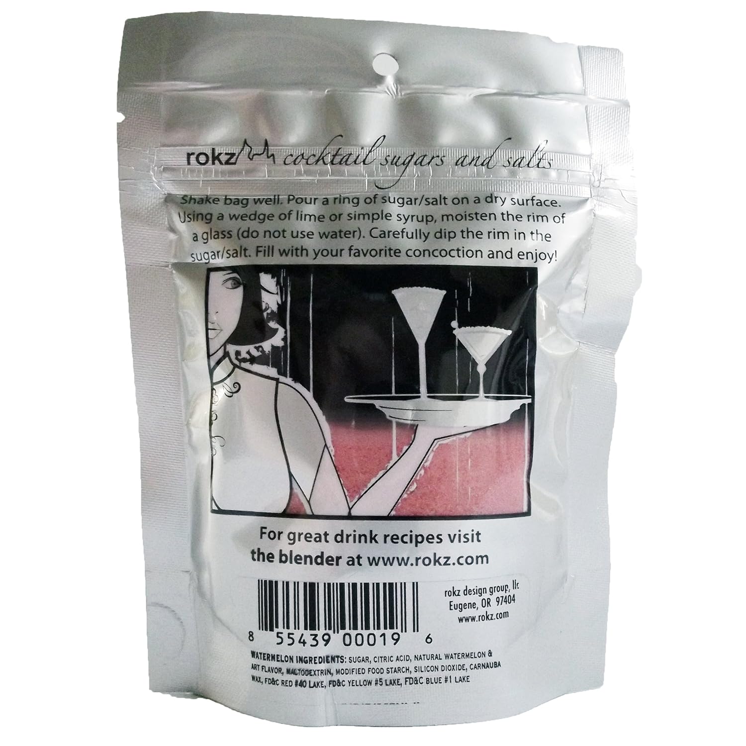 Rokz Triple Berry Cocktail Sugar, 5 Ounce: Grocery & Gourmet Food