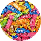 TootsieFruit Chews, 1lb Bulk Bag (Approx. 70 Pieces), Taffy Candy, Assorted Fruit Indvidually Wrapped Candy