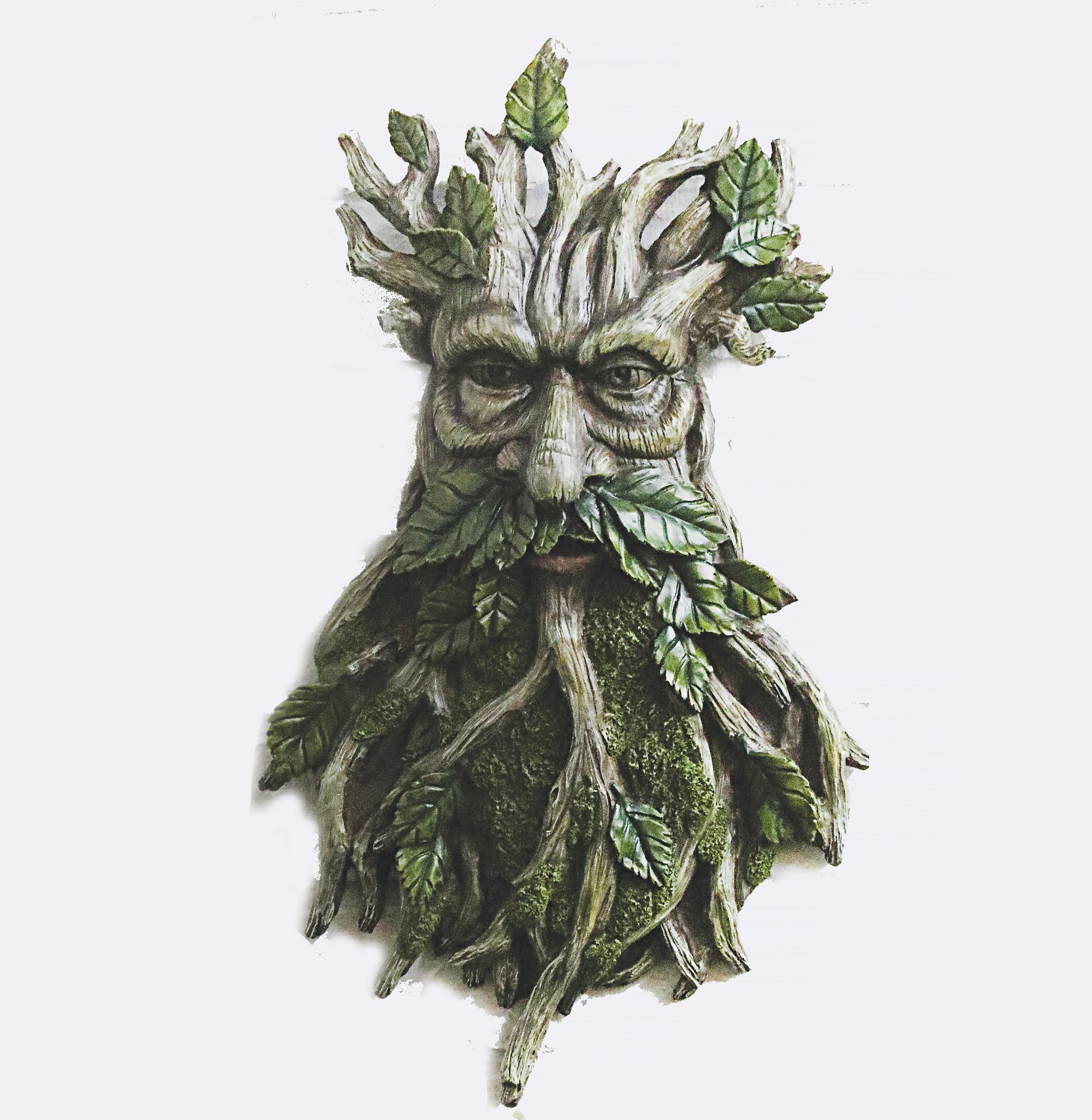 Celtic Greenman Hanging Wall Plaque Garden Ornament