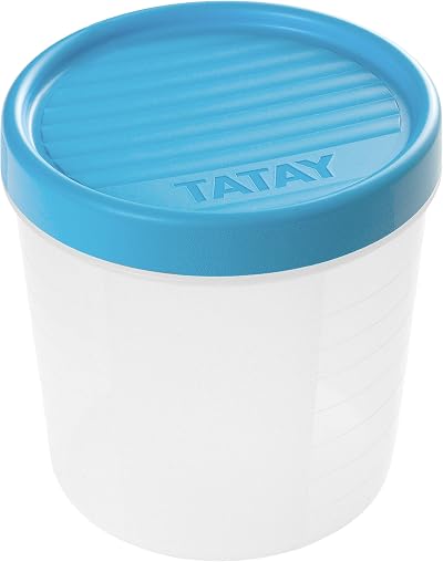 TATAY Twist 1L Food Container with Thread Lid | BPA-Free Plastic