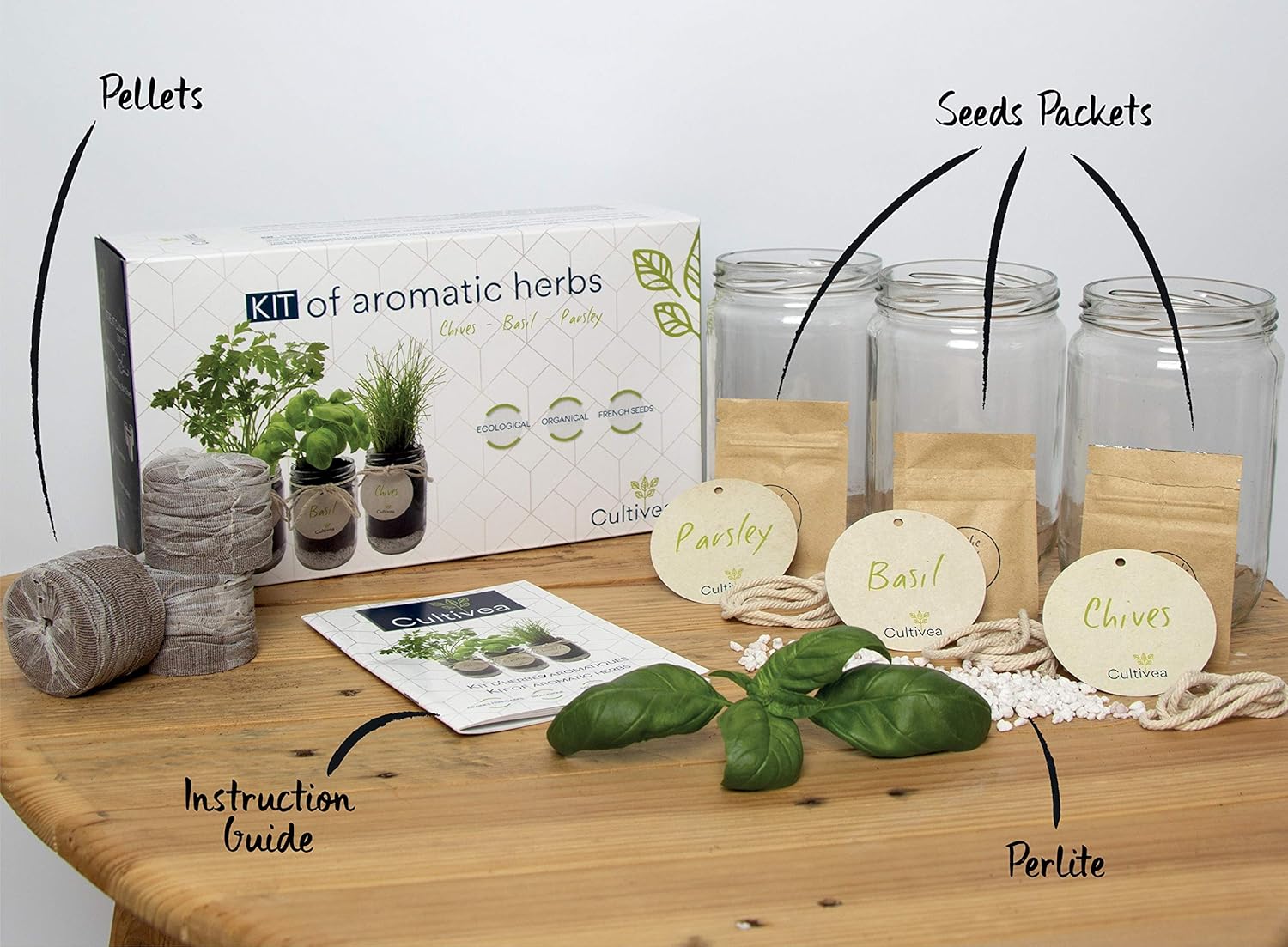 Cultivea Kit completo de hierbas - Cultive propias hierbas ...