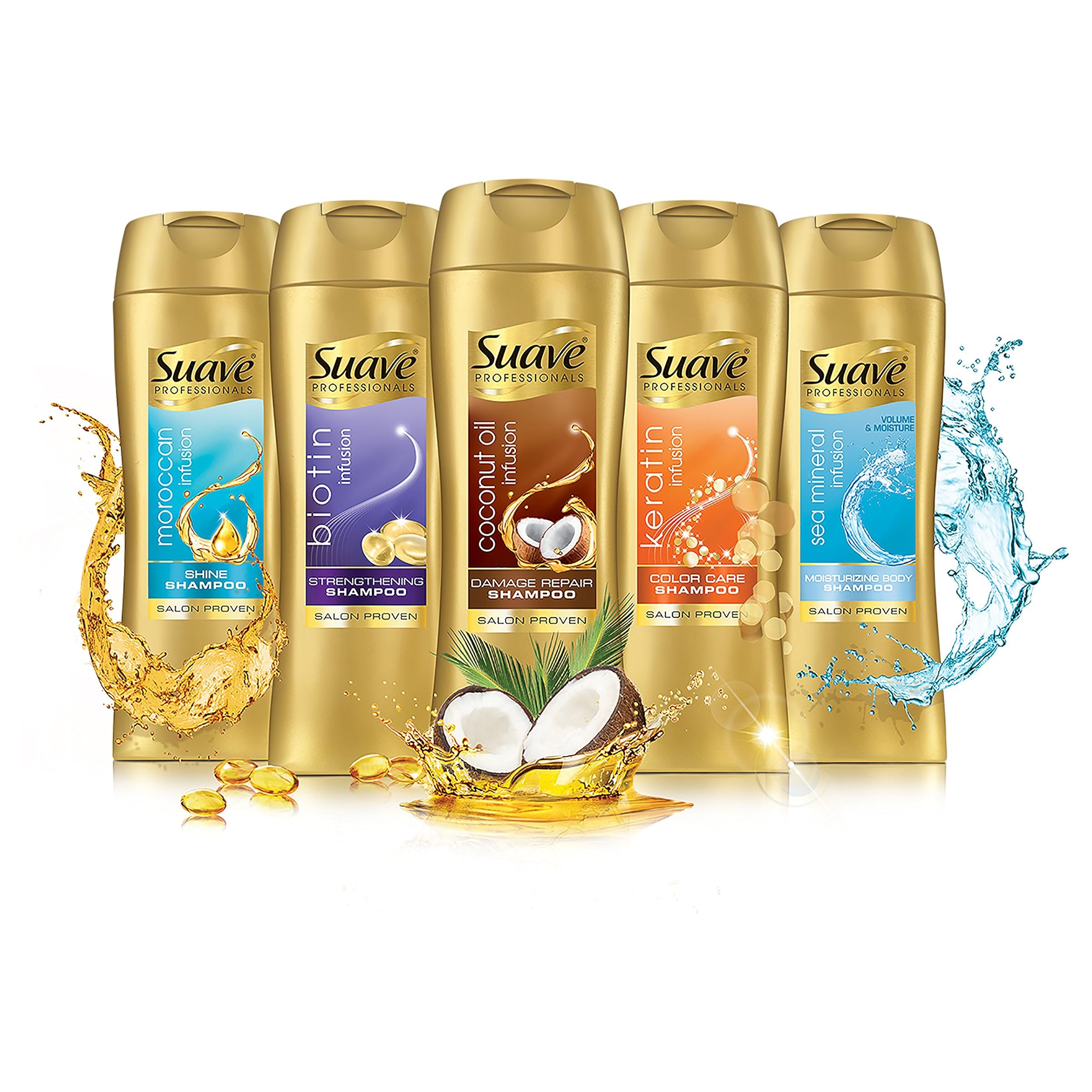 Suave Suave Professionals Moroccan Infusion Shine, 12.6 oz
