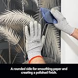Axus Decor Paper Pal 2-in-1 Tool Wallpaper Smoothing Precision Cutting Edges view 5