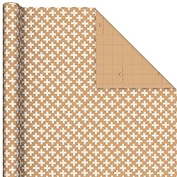 Hallmark Recyclable Kraft Wrapping Paper with