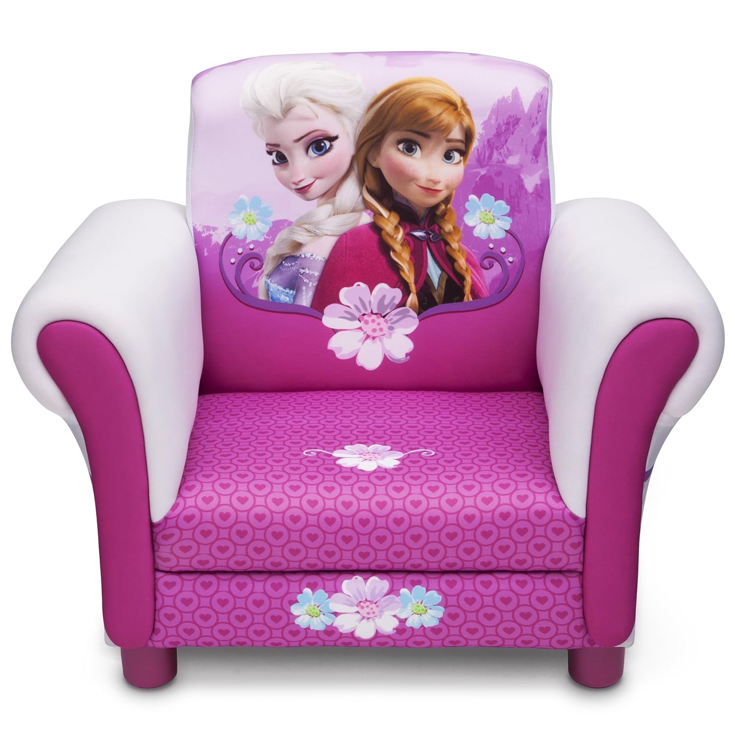 Disney Frozen Poltroncina per bambini imbottita motivo Anna Disney Frozen Poltroncina per bambini imbottita motivo Anna & Elsa Amazon Casa e cucina