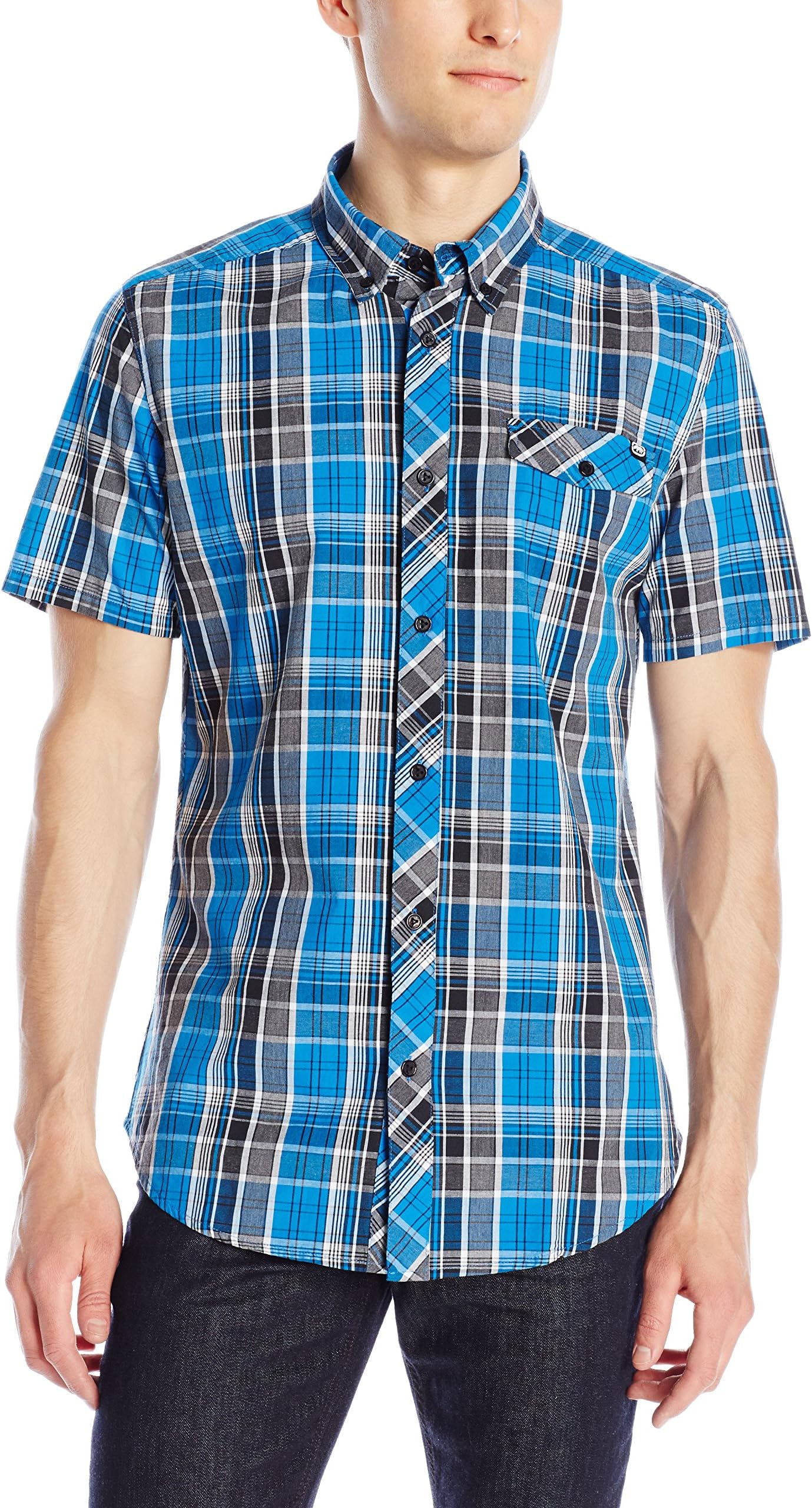 Ecko UNLTD Men's Tribeca Short Sleeve Woven Shirt