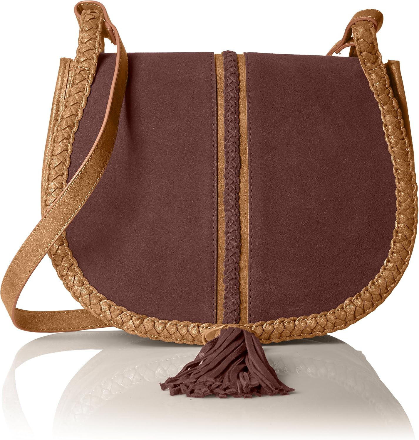 STEVEN by Steve Madden Treviso Cross Body Handbag, Tan Handbags