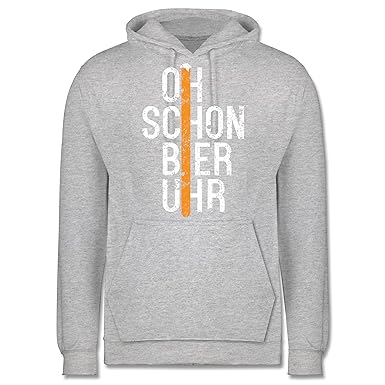 Shirtracer Oktoberfest Herren - Oh Schon Bier Uhr - Herren Hoodie