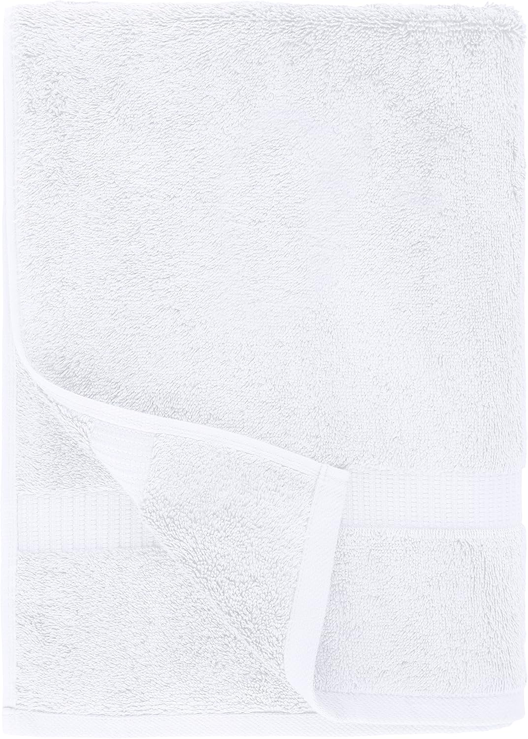  Brand – Pinzon Organic Cotton Bath Towel, Set of 4, White: Home & Kitchen