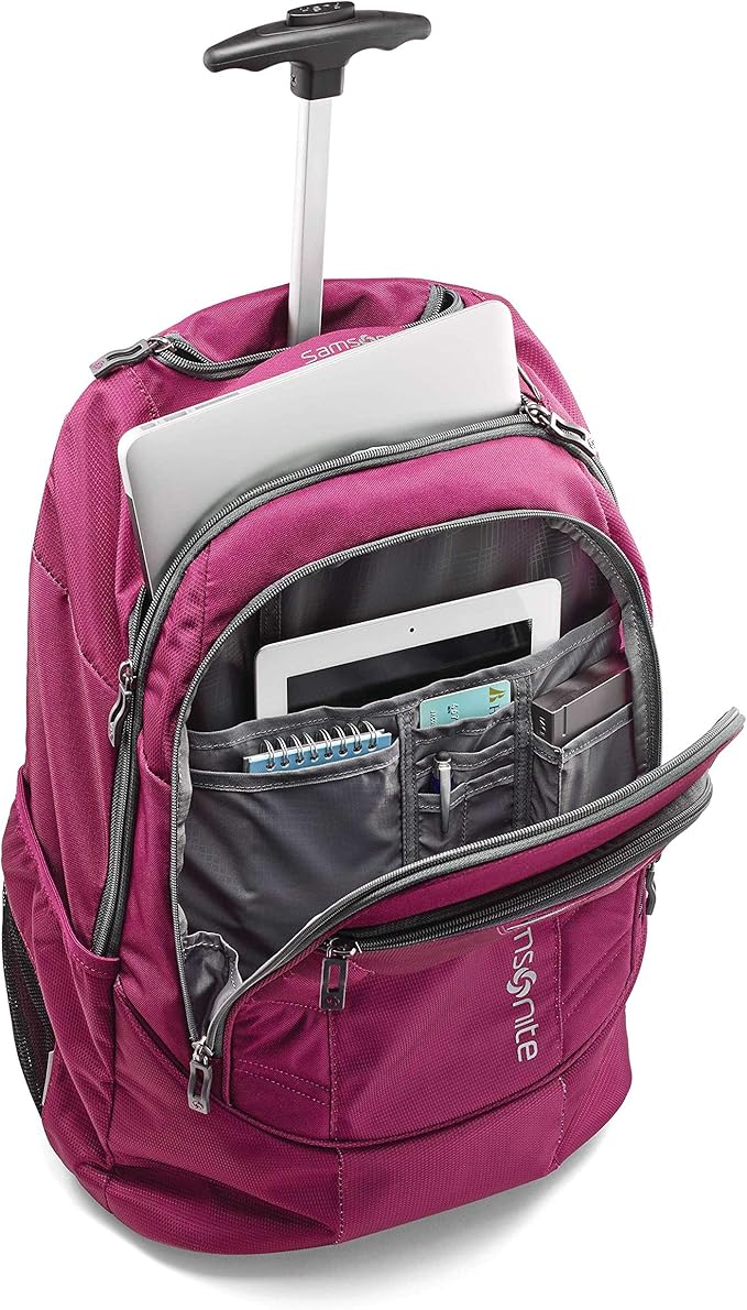 samsonite mighty wheeled backpack