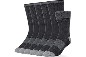 Alvada Warm Thermal Wool Socks for Winter Moisture Wicking and Breathable Cozy Boot Socks