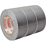 Tape King Professional Grade Duct Tape, 3-Pack, Silver Color Multi Pack, 11mil Thick (1.88 Inch x 35 Yards), 48mm x 32m - Ideal for Crafts, Home Improvement Projects, Repairs, Maintenance, Bulk