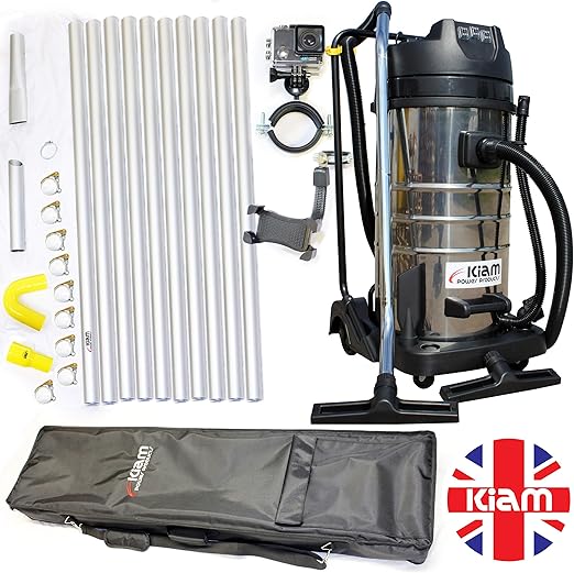 Kiam Gutter Cleaning System KV1003 3600W Triple Motor Industrial Wet