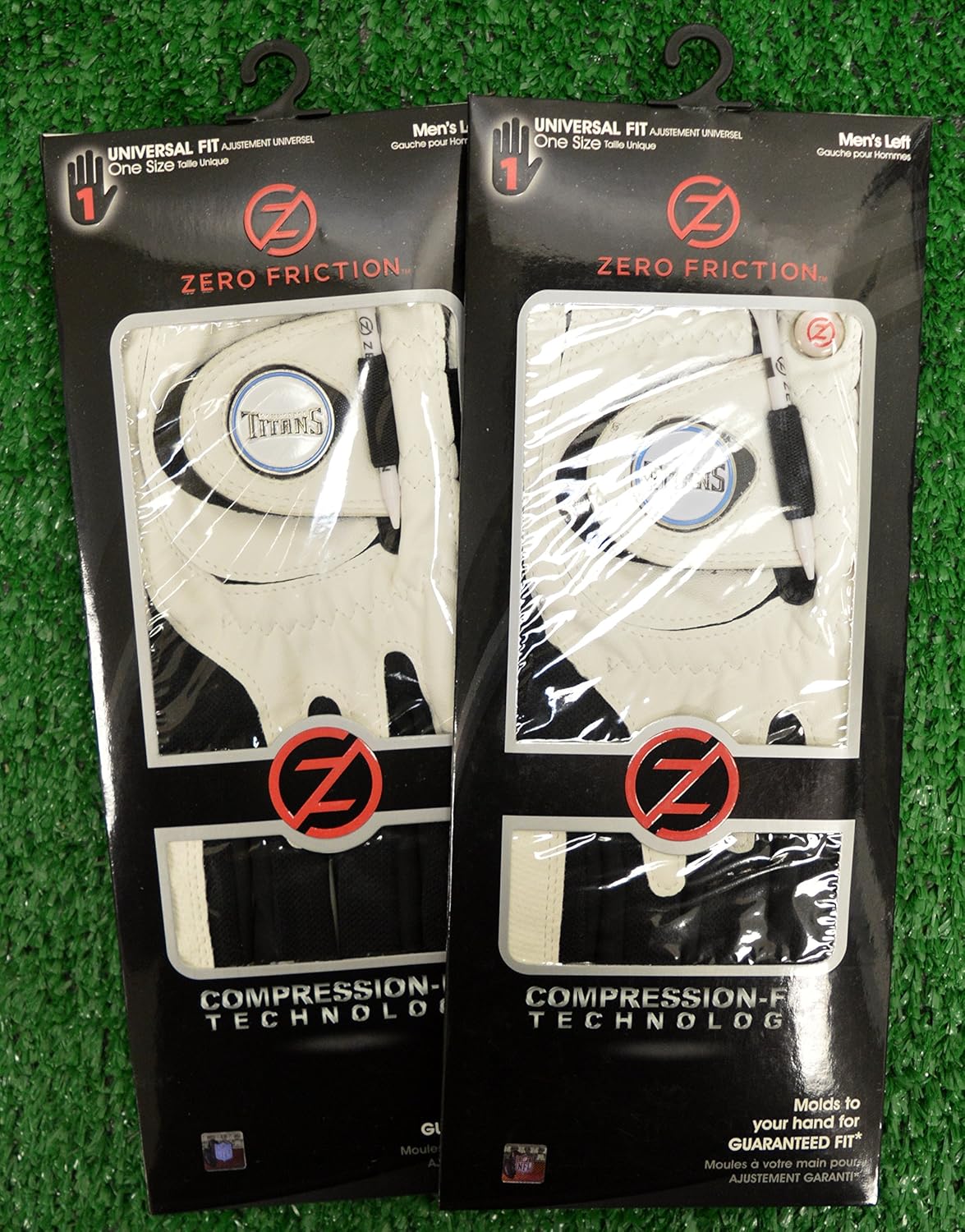 高級感 2ゼロ摩擦メンズleft Handユニバーサルゴルフグローブ Tennessee Titans ホワイト B077y3jx34 代引き手数料無料 Www Autoshifts Com