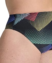 ARENA Men’s Swim Brief Halftone Team Print