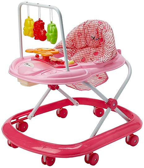 car baby walker pink