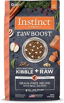 instinct raw boost grain free recipe natural dry dog food