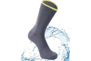 Agdkuvfhd Waterproof Socks Neoprene Unisex Breathable Outdoor Sports Hiking Fishing Wading Crew/Ankle Socks