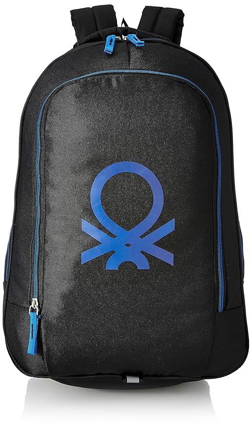 United Colors of Benetton 30 Ltrs Blue Casual Backpack (0IP6ECOBPBB3I)