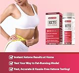 Seba Nutrition Keto Urine Test Strips 100 Sticks Ketosis Urinalysis view 5