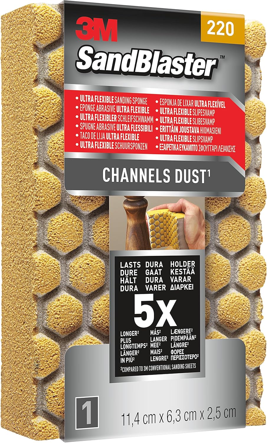 The 9 Best 3M Sandblaster Sponge 150 Grit Medium 220 Grit Fine