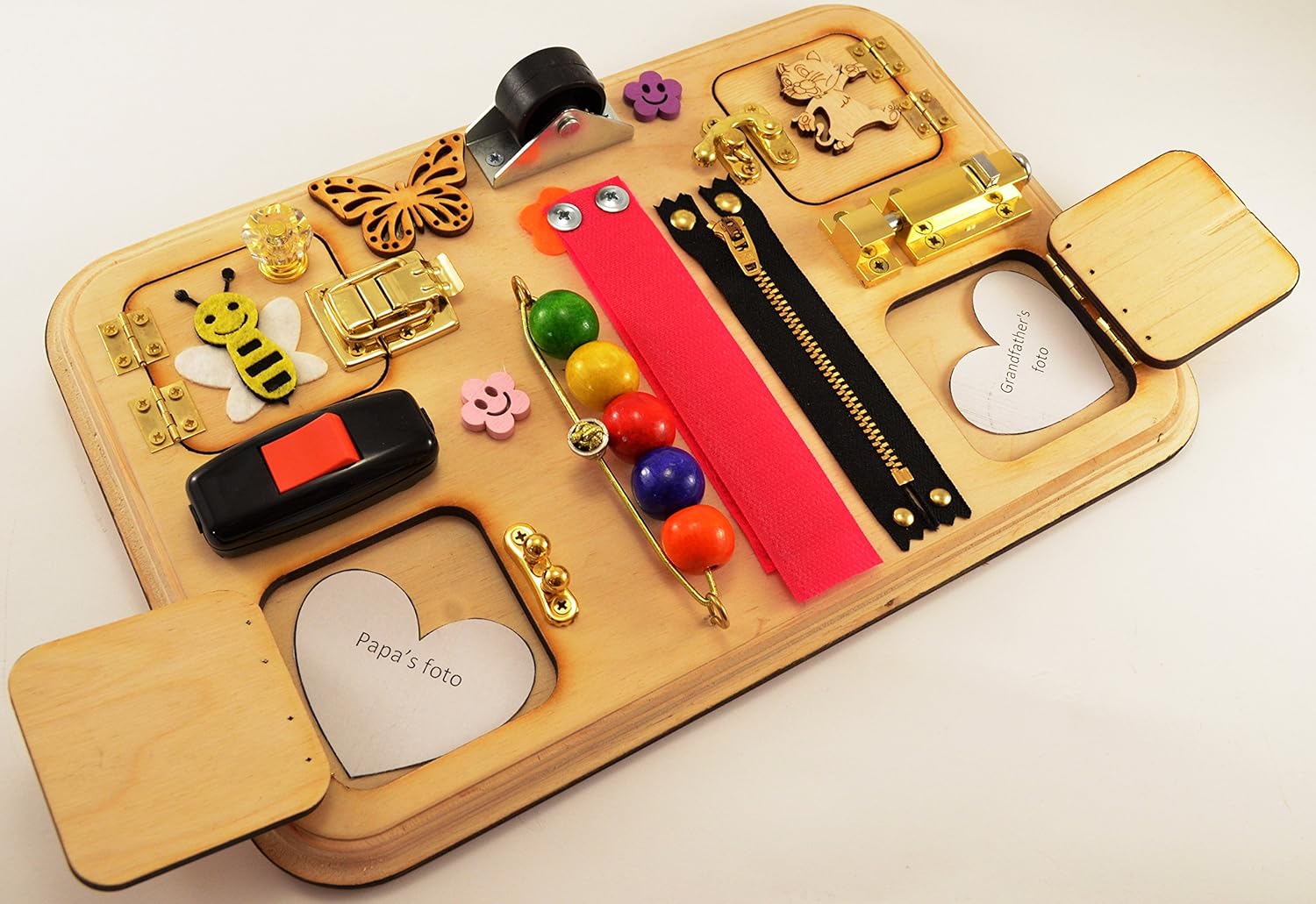 sensory board for 2 year old