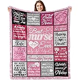 Wyhcxl Nurse Gifts for Women, Nurses Week Gifts, Gifts for Nurse, LPN RN Appreciation Gift for Nurses Practitioner, Nursing Student Gifts, Nurse Accessories for Work Blanket 60"X 50"