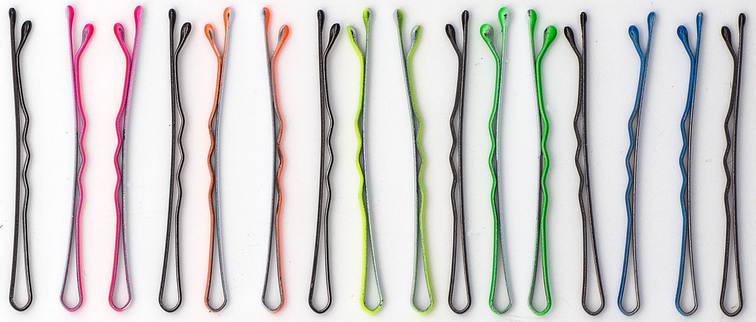 144 Colourful 6 Hair Bobbles Set of 150, Bobby Pins/Kirby Grips