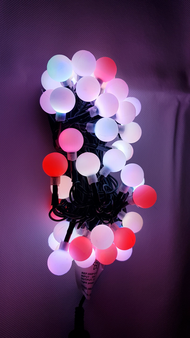 JnDee™ 5M 16feet 50 LED Colour Changing Fading Twinkling LED Mains