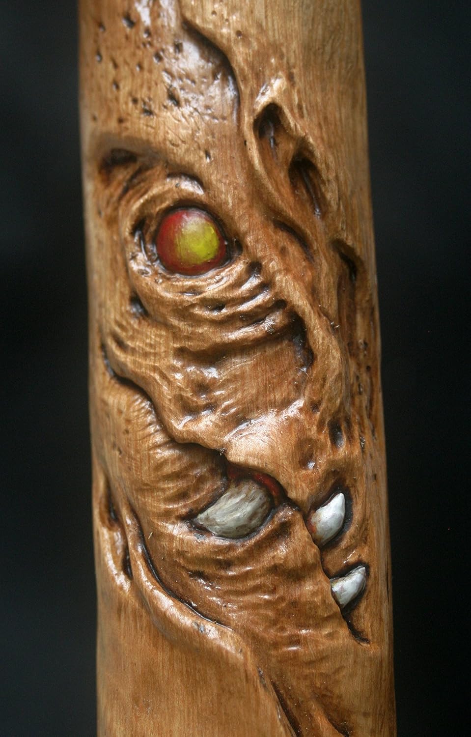 Amazon Com Woodcarving Wood Spirit Dragon Monster Dnd Tree Face