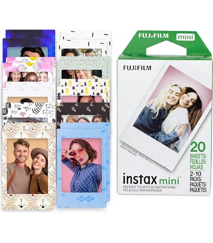 Amazon.com : Fujifilm INSTAX Mini Instant Film 8 Pack (80 Films