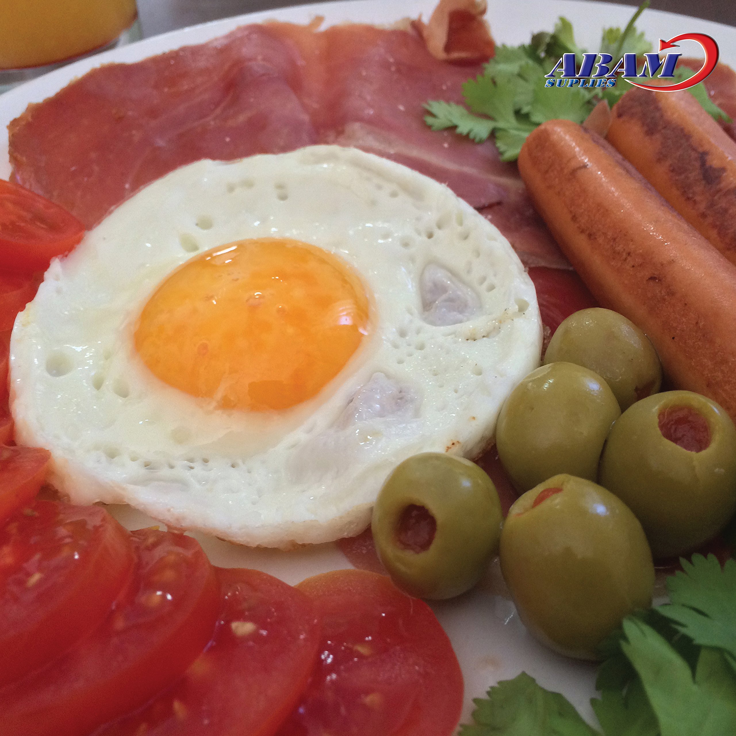 PROFESSIONAL Silicone Egg Ring- Pancake Breakfast Sandwiches - Benedict Eggs - Omelets and More Nonstick Mold Ring Round, Blue (4-pack)