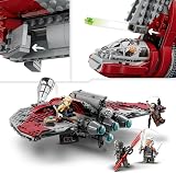 LEGO Star Wars Ahsoka Tano's T-6 Jedi Shuttle 75362 with 4 Minifigures view 5