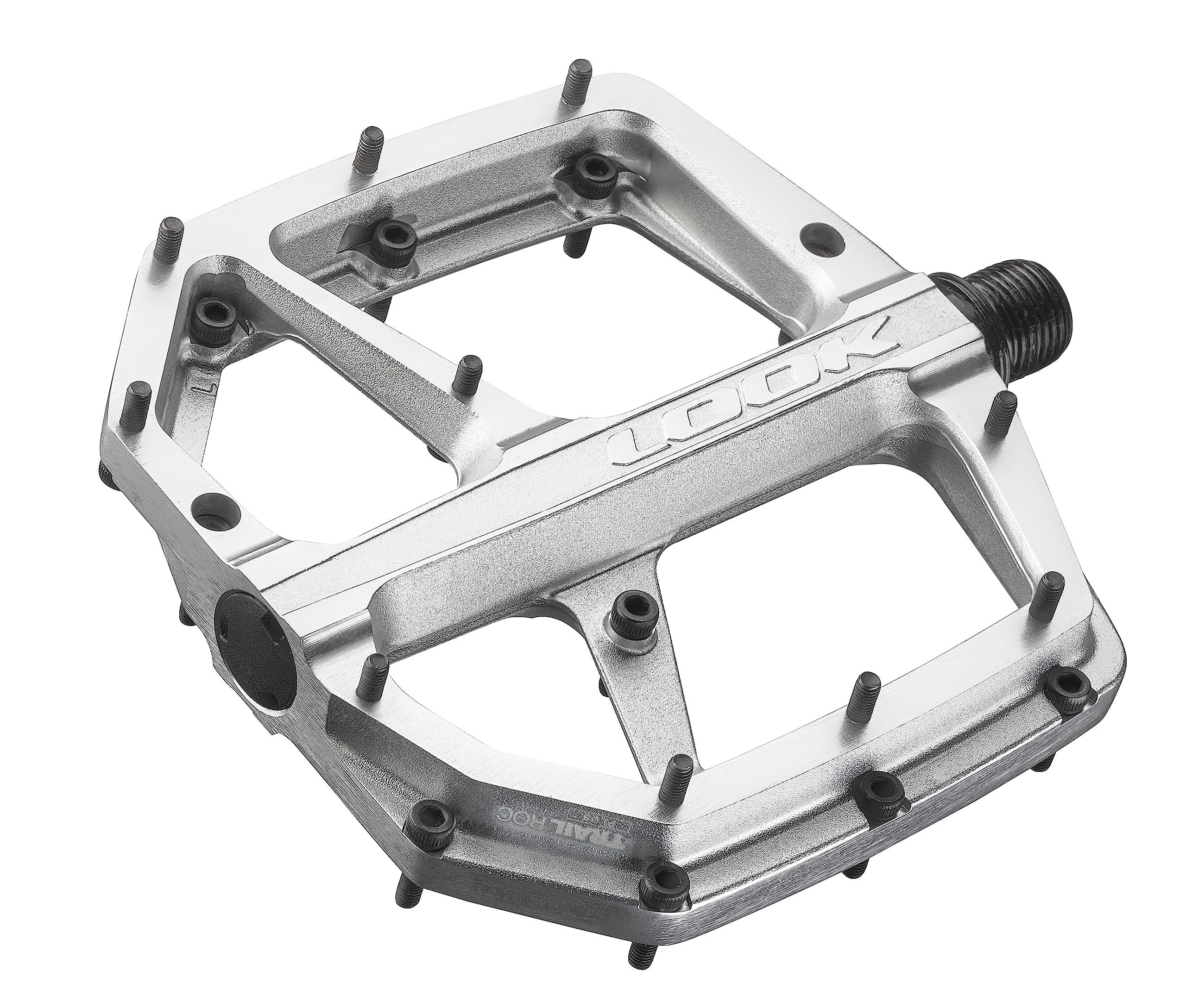 Look Trail Roc Plus Flat Pedals - Silver