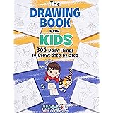 The Drawing Book for Kids: 365 Daily Things to Draw, Step by Step (Woo! Jr. Kids Activities Books)