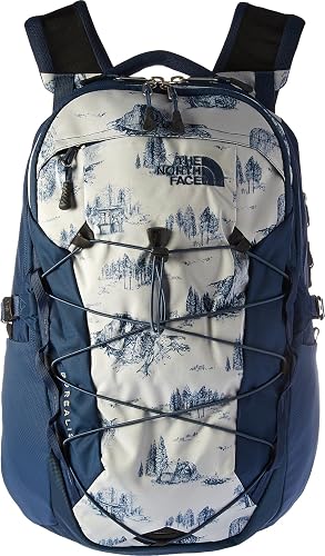 north face backpack dubai THE NORTH FACE Borealis Commuter Laptop Backpack, Shady Blue Yosemite Toile  Print/Shady Blue, One Size in Dubai - UAE