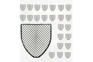 Urinal Mats (6,12,24 Pack) - Bathroom Urinal Mat for Floor - Black Commercial Splash Mats for Men's Restroom (24, Black)