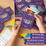 BONNYCO Tangram Puzzles for Kids 30 Pack Party Bag Fillers Unisex view 3