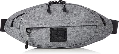 Amazon Co Jp レジスタ ミニウエストポーチ メンズ おしゃれ 軽量 小さめ ウエストバッグ ななめがけ きれいめ 黒 グレー ブラウン 3カラー 5 シューズ バッグ
