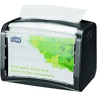 Tork SCA Xpres snap Signature Napkin Dispenser 623200, Black