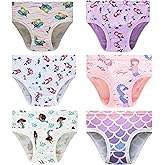 Cadidi Dinos Girls' Soft Cotton Breathable Underwear