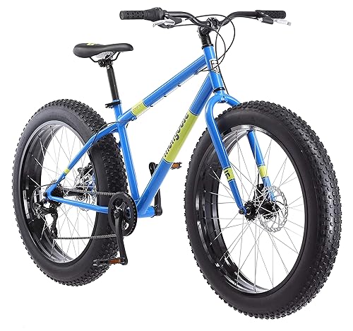 Mongoose Dolomite Fat Tire Mountain Bike, for Men and Women, 26
