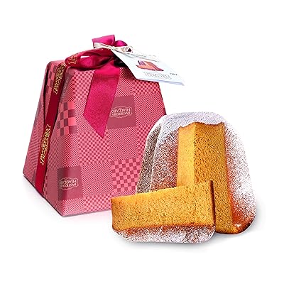 Artisan Organic Pandoro of Fraccaro Spumadoro, Christmas cake Made in Italy, gift box line &ndash; 750 gr